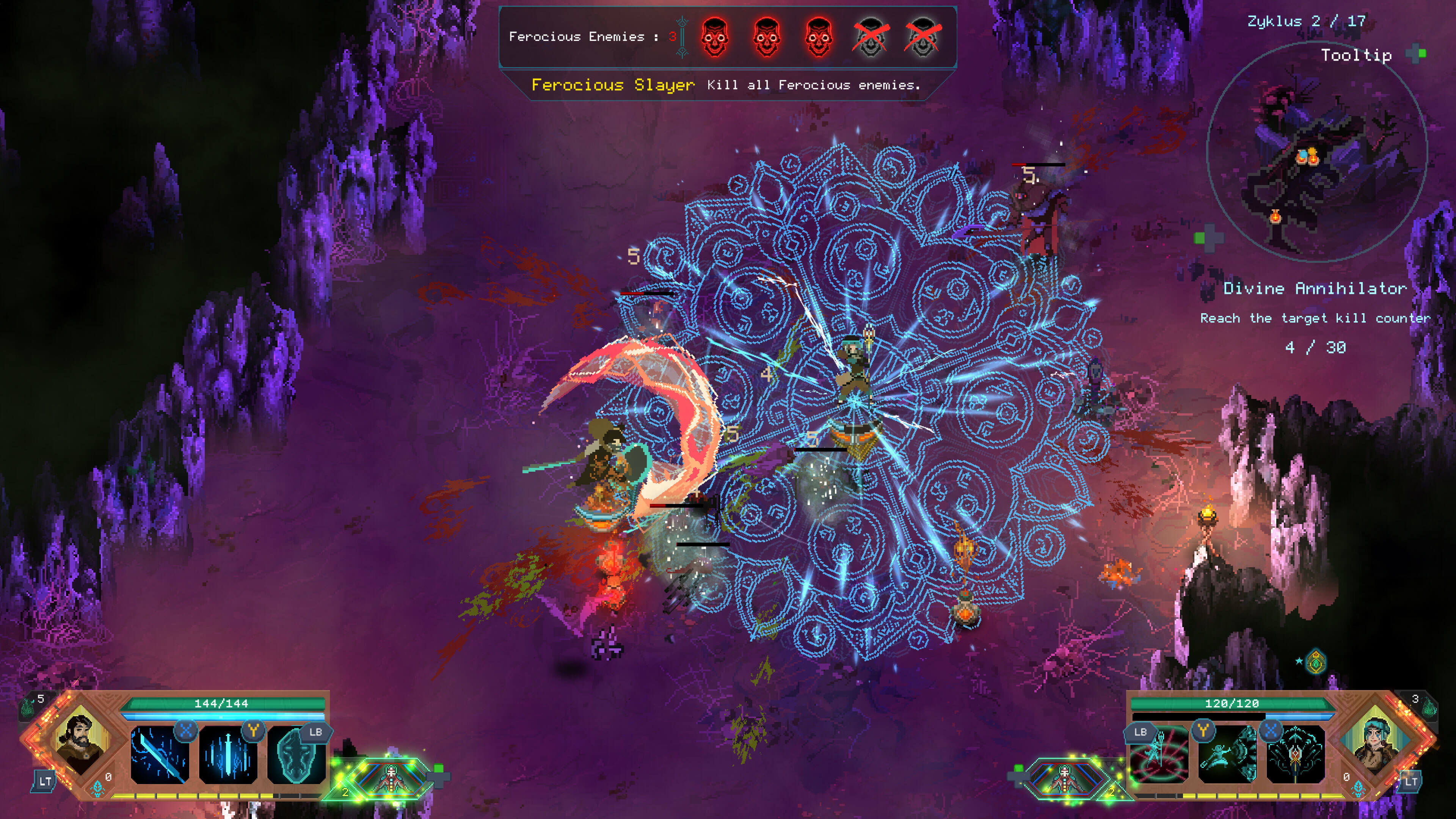 Children of morta gameplay