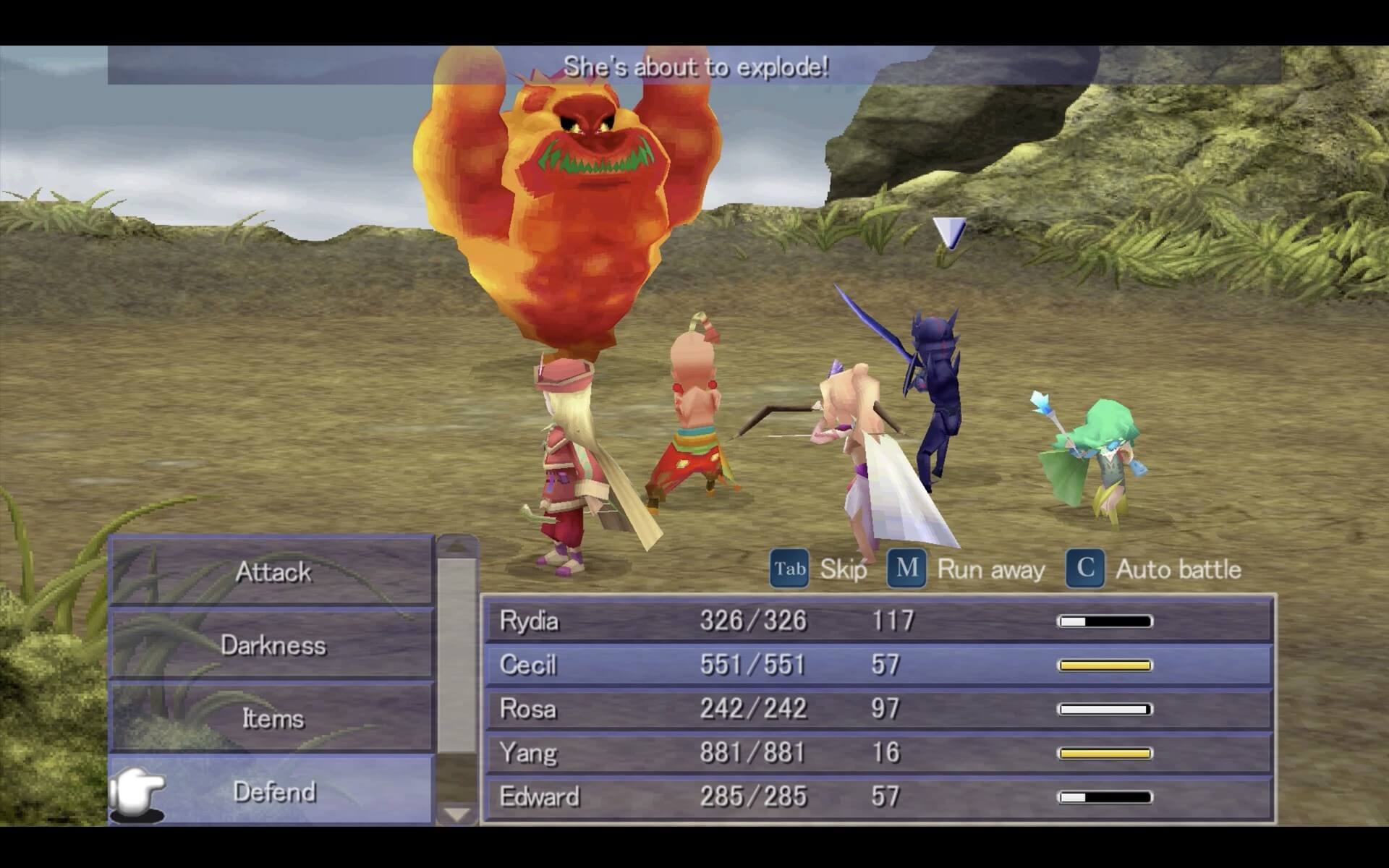 final fantasy 4 hikaye