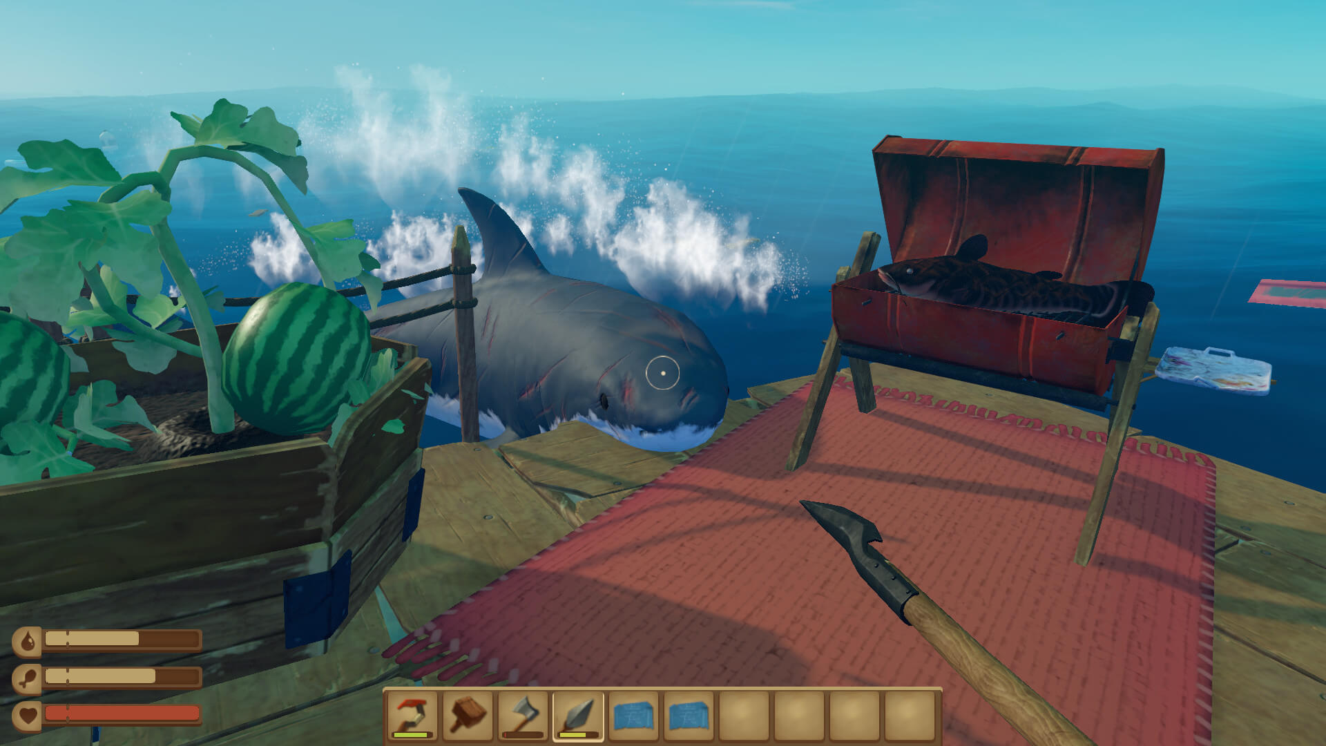 Raft oyun inceleme korku co-op