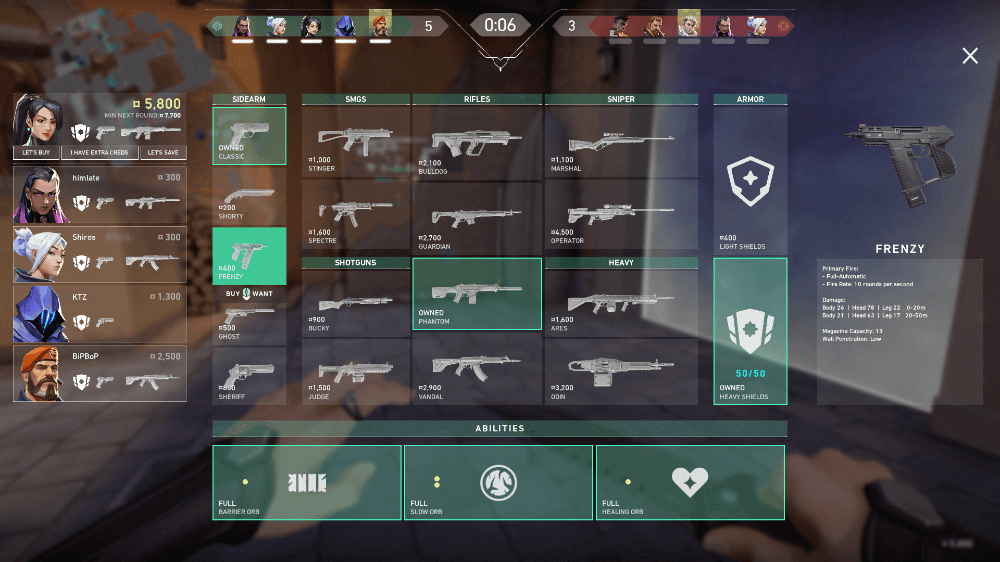 valorant shop