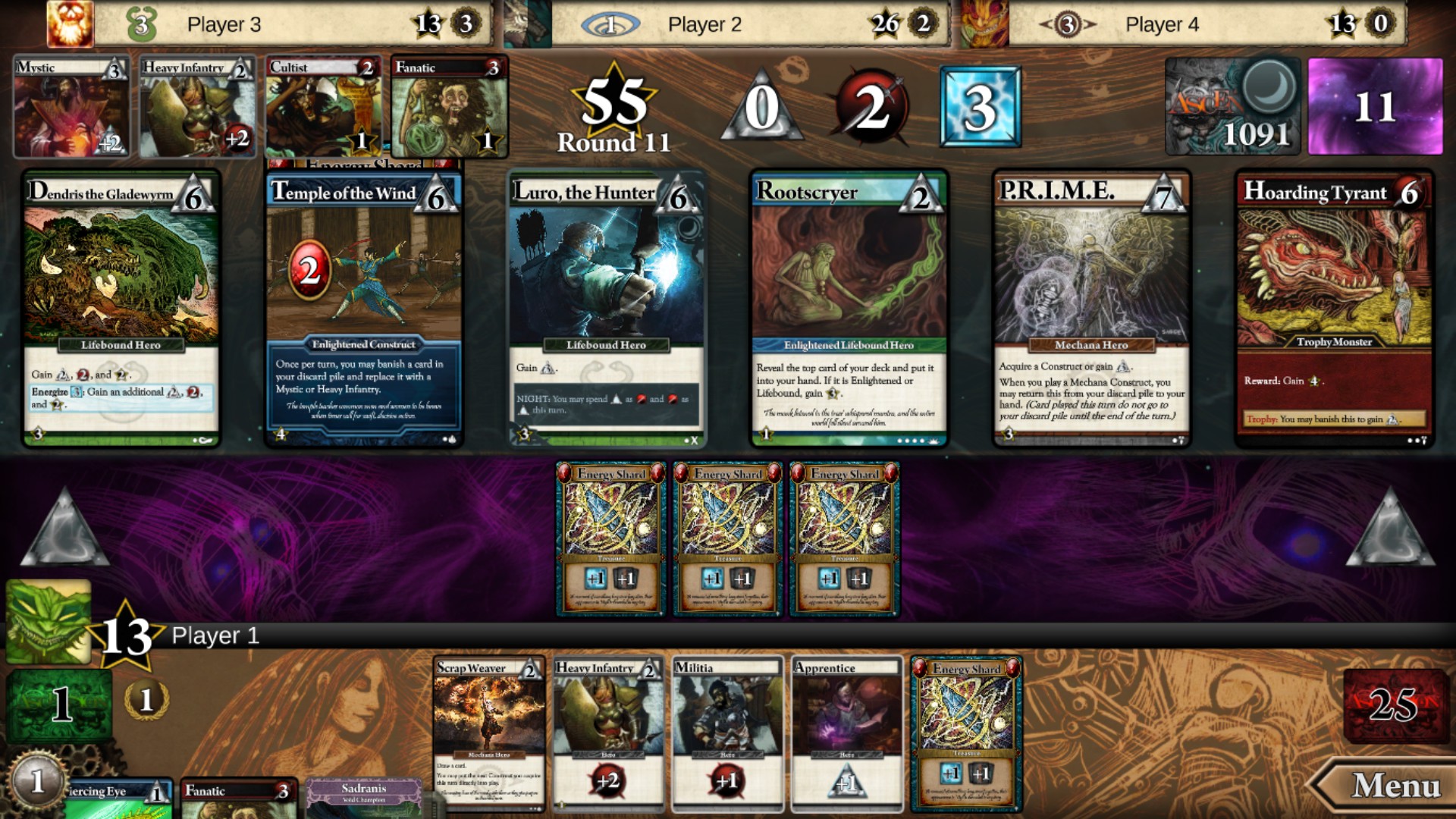 Игра deck. Ascension: Chronicle of the Godslayer. Ascension: deckbuilding game. Ascension: deckbuilding game карточки. Карточная игра стим.